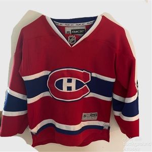 Montreal Canadians Reebok size small “Price” jersey